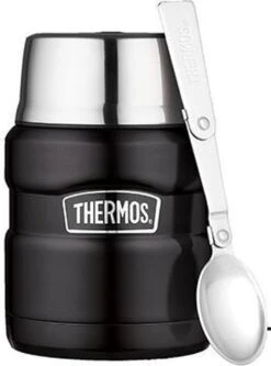 Thermos King Voedseldrager - 47 Cl - Mat Zwart -Woonkeuken Winkel 890x1200