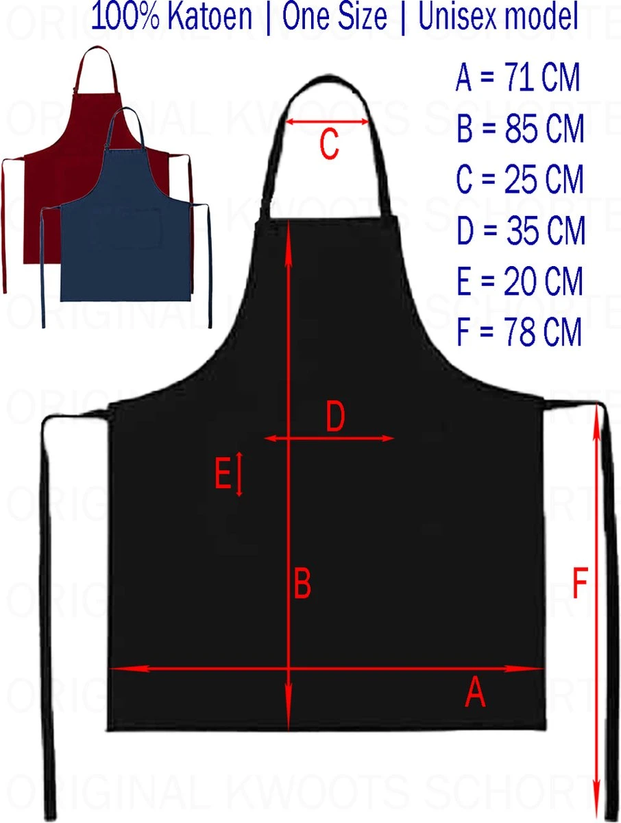 IK DOE OOK MAAR WAT Unisex Schort - Zwart - One Size (volwassenen) - Keuken Schort - Barbeque BBQ Schort - Bedieningsschort - Grappige Teksten - Original Kwoots- Voor Zowel Mannen Als Vrouwen - Verstelbaar - Wasbaar - Cadeau - Apron 6 IK DOE OOK MAAR WAT Unisex Schort - Zwart - One Size (volwassenen) - Keuken Schort - Barbeque BBQ Schort - Bedieningsschort - Grappige Teksten - Original Kwoots- Voor Zowel Mannen Als Vrouwen - Verstelbaar - Wasbaar - Cadeau - Apron - Afbeelding 5
